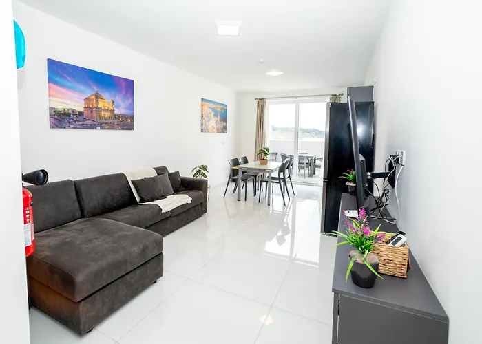 New And Modern Home In Bugibba, Great Location