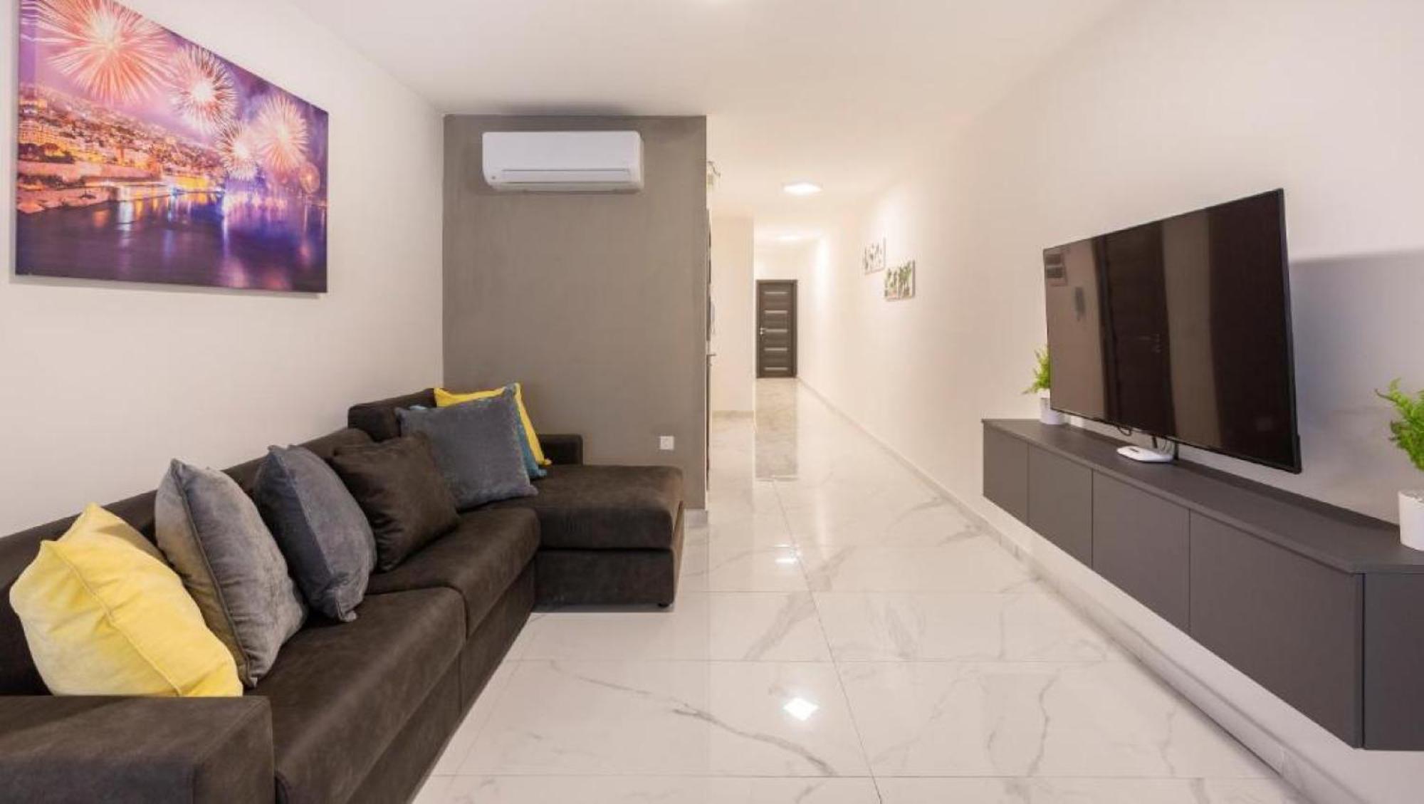 Apartamento New And Modern In Bugibba, Great Location