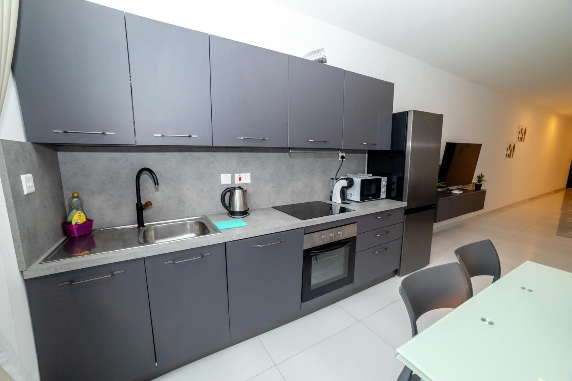 New And Modern In Bugibba, Great Location *