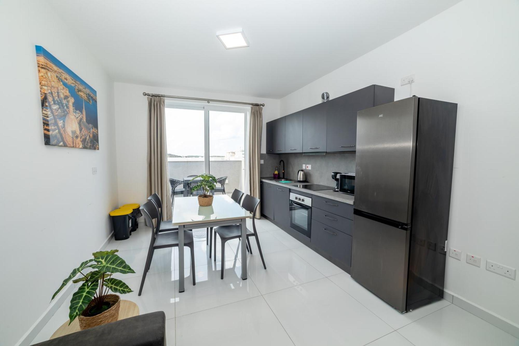 New And Modern In Bugibba, Great Location Apartment